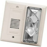 Edwards Signaling Buzzer/Strobe,Clear,4-1/2" H,120VAC 7007B-N5