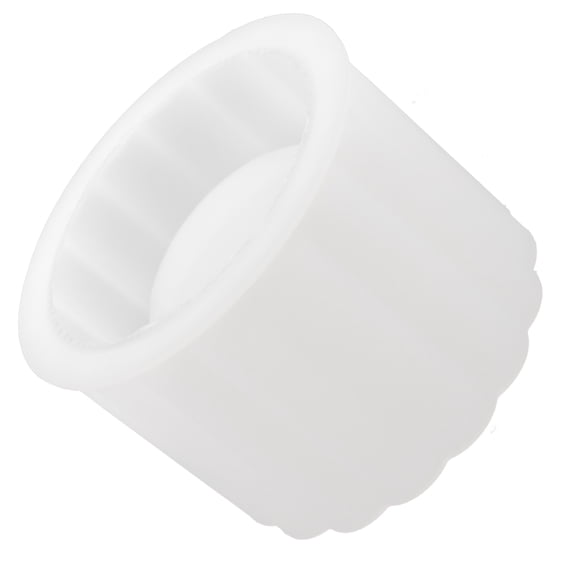 WORGEOUS  Silicone Mold Plant Pots Outdoor Concrete Planter Flowerpot White