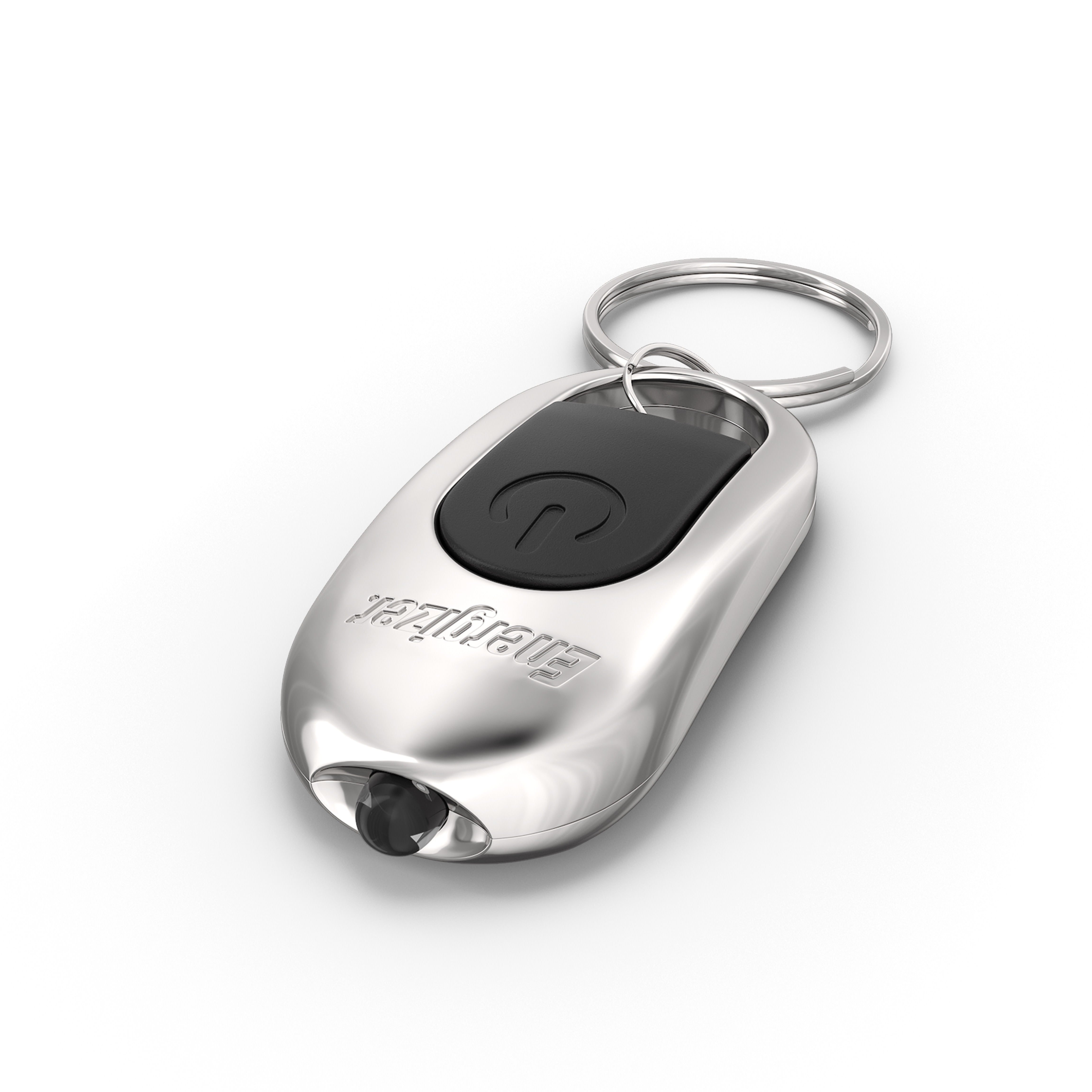 Keychain Light Chrome Car Keys Fob Handbag Energizer LED Hi-Tech Keyring Torch 