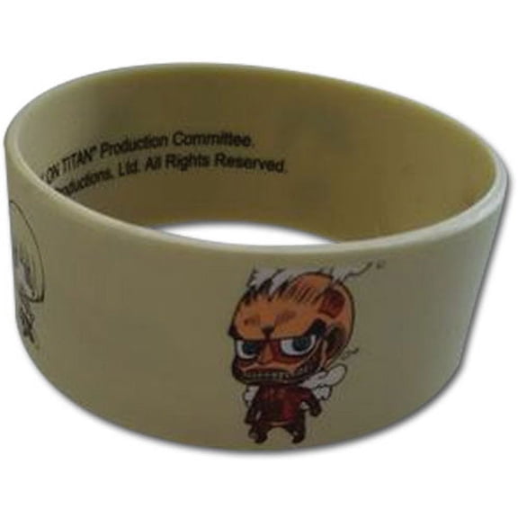 Wristband - Attack On Titan - Sd Group & Titan PVC New Licensed ge54404