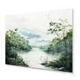 thumbnail image 2 of Designart "Oasis of Serenity II" Countryside Metal Wall Decor, 2 of 5