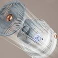 thumbnail image 3 of Pedestal Fan, 12 Speed USB Rechargeable Oscillating Standing Fan Powerful Wind 12h Timer with Remote Control for Dorm for Bedroom, 3 of 7