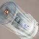 thumbnail image 3 of Ventilador De Piso, Temporizador De 12 H, Potente Ventilador De Pie Oscilante De Viento, 12 Velocidades Para Dormitorio En Casa, 3 of 7