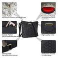 thumbnail image 3 of Bolso bandolera elegante para mujer, tipo cubo de PU, 3 of 6