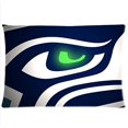 thumbnail image 1 of QIFEIHA Unique And American Football Seahawks Pillowcase Cushion Cover Two Sides Printing Size 20x30 inch, 1 of 2