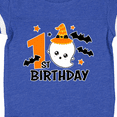 thumbnail image 4 of Inktastic 1st Birthday with Ghost and Bats Halloween Boys or Girls Baby Bodysuit, 4 of 5
