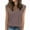 Brown, variant on uublik Womens Sweaters Vest Fall Winter Casual V-neck Long Sleeved Knitted Loose Sweater Khaki Clothes