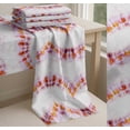 thumbnail image 6 of Soimoi Orange Cotton Poplin Fabric Shibori Tie-Dye Decor Fabric Printed Yard 58 Inch Wide, 6 of 7