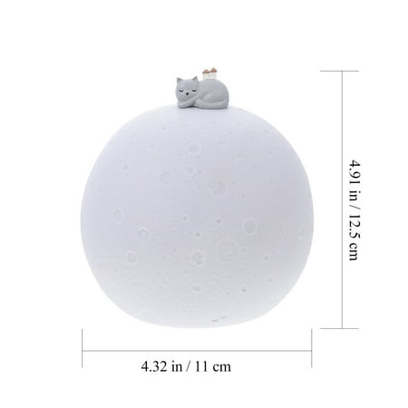 

1 Set Household Small USB Night Light Exquisite Moon Lamp Small Sleeping Lamp