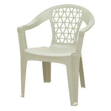 Adams Penza Outdoor Resin Stack Chair, How To Clean White Mesh Outdoor Chairs
