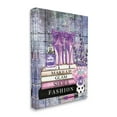 thumbnail image 3 of Stupell Industries Modern Purple Fashion Books Beauty & Fashion Painting Gallery Wrapped Canvas Print Wall Art, 16 x 20, 3 of 7