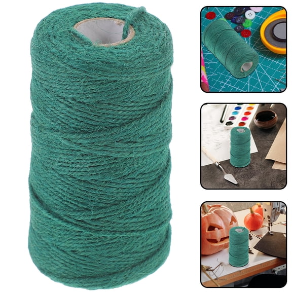 SEWCHICS Jute Garden Twine Roll for Hanging Tags, Crafting, Gardening and Decoration Use