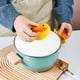 thumbnail image 5 of Lindo pato soporte para ollas de silicona, agarraderas de silicona para cocina, lindo pato olla para platos calientes guantes antiescaldaduras, mini guantes para horno guantes resi, 5 of 5