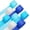 Blue - 8 Pack, variant on ALG 8 Pack Green White Crepe Paper Streamers Rolls, 656ft Party Streamers for Birthday Wedding Baby Bridal Shower Decorations Halloween Christmas Craft Festival Supplies (1.8 Inch x 82 Ft/Roll)
