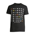 thumbnail image 6 of Friends Word Search Men's and Big Men's Graphic T-Shirt, 6 of 6