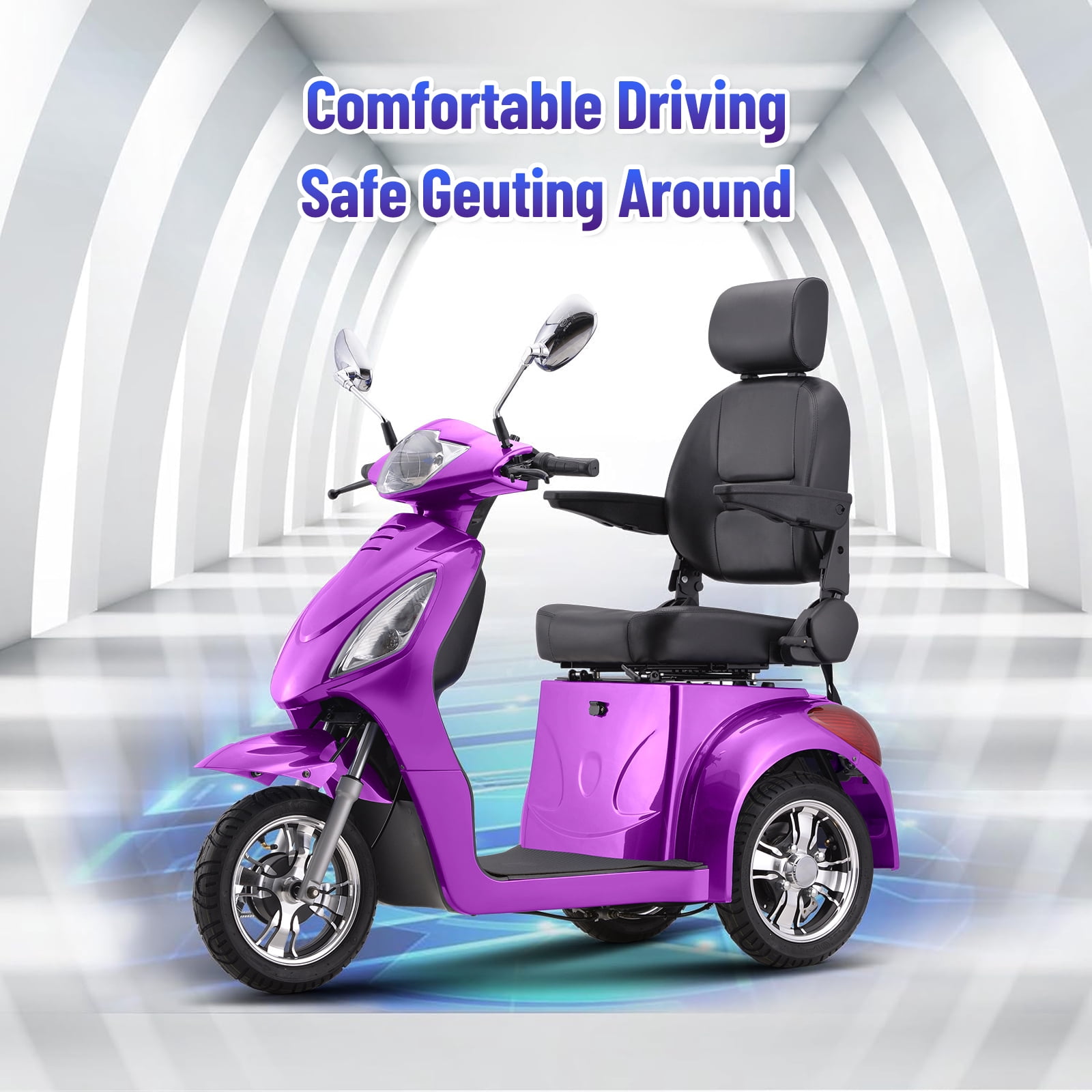 Mosta Mobility Scooters for Seniors, Adult Scooter with 800W Motor, Heavy Duty Electric Scooter with 500 lb Capacity, 25 Miles Long Range