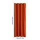 thumbnail image 3 of Cortinas elegantes opacas de 160 x 130 cm, con aislamiento térmico, ideales para balcón, dormitorio y sala de estar. Paquete de 1 unidad de nailon y elastano., 3 of 6