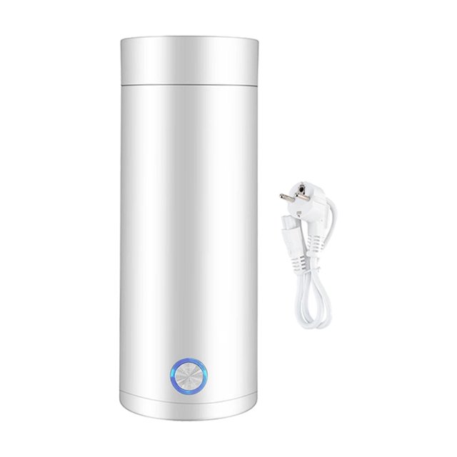 Mini Tetera Eléctrica de Acero Inoxidable Cocina Rápida Blanco BLESIY Hervidor eléctrico