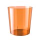 thumbnail image 1 of Cubo de basura transparente moderno redondo para residuos de papel, contenedor de basura para Marrón S, 1 of 9