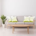 thumbnail image 3 of Ambesonne Floral Throw Pillow Cover 4 Pack, Daisises Flowers Garden, 20", Yellow and White, 3 of 5