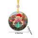 thumbnail image 3 of Hermosos letreros navideños de resina con temática navideña con imágenes elegantes y decoraciones festivas que son ideales para agregar calidez y alegría a su estilo de decoración navideña., 3 of 6