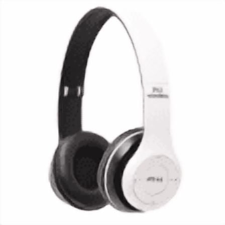 Wireless Bluetooth Over-Ear Headphones with Mic & Deep Bass – White