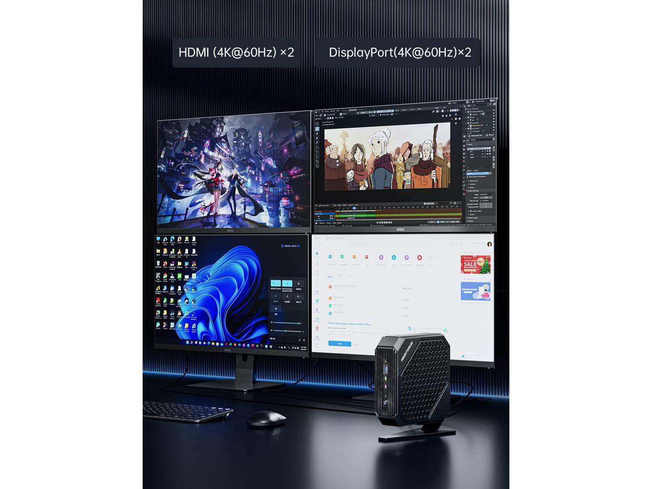 Minisforum Neptune HX99G: Gaming-ready mini PC with Ryzen 9 6900HX & RX  6600M