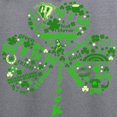 thumbnail image 3 of CafePress - St Paddys Day Shamrock Zip Hoodie - Zip Hoodie, Classic Hooded Sweatshirt with Metal Zipper, 3 of 5