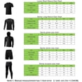 thumbnail image 5 of Conjunto deportivo multiusos para hombre, 5 piezas, para exteriores, ajustado, informal, para gimnasio, correr, 5 of 5