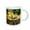 White, variant on 3drose, New York City, Ny, Usa. Fall at the Botanical Gardens., 11oz Mug