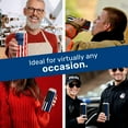 thumbnail image 6 of QualityPerfection 16 oz Can Cooler Sleeves ( 2 Unit ) 4mm Neoprene Blank Beer Drink Coolies, Thermocoolers 16 ounce Tall Boy (2, USA Waving Flag ), 6 of 6