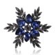 thumbnail image 1 of Broche de copo de nieve delicado de cristal de moda para mujeres y hombres, broche de diamantes de imitación, accesorios, joyería para ropa, sombrero, bolso, traje, corbata, cumpleaños Rojo Verde, 1 of 5