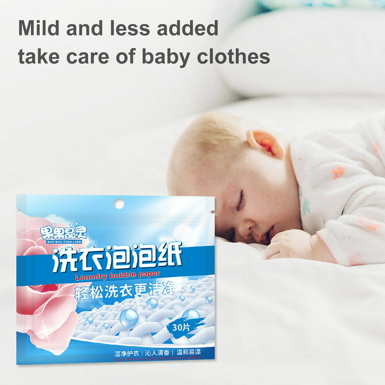 Paper Washing Powder Laundry Soap Underwear Laundry Tablets Concentrated
