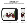 thumbnail image 5 of Sikiie Vintage Buffalo Plaid Christmas Camper Luggage Handle Wraps for Suitcases Travel Accessories(2 Pack), 5 of 9