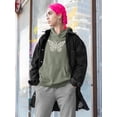 thumbnail image 2 of Daisy Butterfly Hoodie Women -Image by Shutterstock, Female 4X-Large, 2 of 4