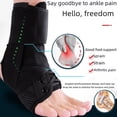 thumbnail image 1 of Rodilleras deportivas para correr para hombres y mujeres, transpirables, para la articulación del tobillo, antiesguinces, funda protectora para el pie fija, 1 of 2