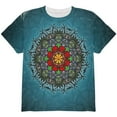 thumbnail image 1 of Halloween Classic Movie Monster Mandala All Over Youth T Shirt Multi YLG, 1 of 2