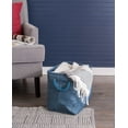 thumbnail image 4 of DII Polyester Bin Variegated Blue Rectangle Medium, 4 of 7