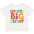 thumbnail image 3 of Inktastic Cutest Big Sister Girls Toddler T-Shirt, 3 of 5