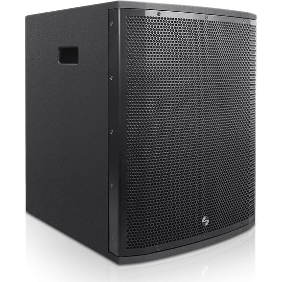 Sound Town ZETHUS Series 1400W Powered Line Array Subwoofer, with Class-D amp, DSP, Black for Live Sound, Stage, Clubs, Churches and Schools (ZETHUS-M115SPW)