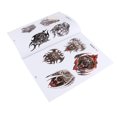 thumbnail image 3 of Body Art Painting Drawing Sketch Hoja de libro de referencia, 8 estilos para Yuyangstore Body Art Book, 3 of 6