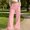 Pink, variant on Women Drawstring High Waist Ruffle Hem Wide Leg Cargo Pants Loose Linen Blend Casual Palazzo Pants Big Side Patch Pockets Flared Ruffle Bottom Beach Vacation Trousers Pink XXL