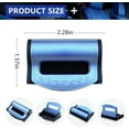 thumbnail image 3 of Jinswick 2Pcs Seat Belt Clips, Premium Plastic Comfort Universal Auto Shoulder Neck Strap Positioner,Seatbelt Adjuster for Everyone（Blue）, 3 of 8