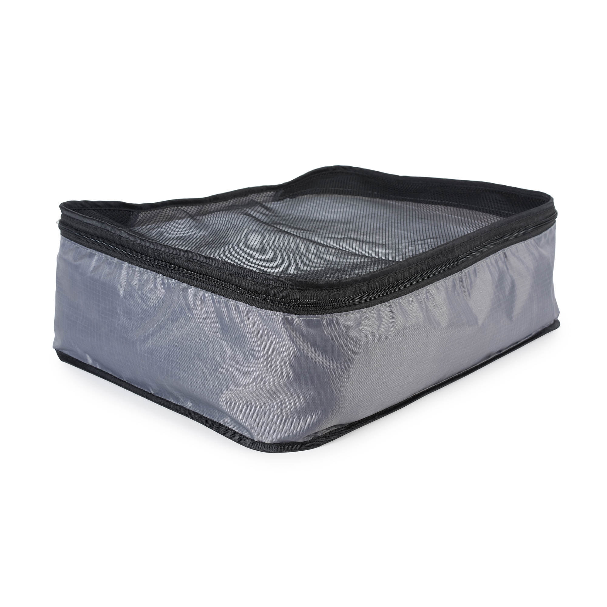 4-Piece Travel Organizer Cube Set Grey