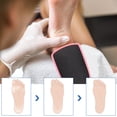 thumbnail image 2 of Limas para pies de doble cara, producto para eliminar la piel muerta, herramienta para frotar los pies, exfoliante de callos, suela del pie (colores surtidos), 2 uds., 2 of 7