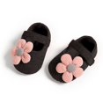 thumbnail image 2 of Yoyauz Baby Girl Mary Jane Shoes Anti Slip Rubber Sole Ballet Slippers Princess Dress Wedding Shoes Newborn Kids Shoes Toddler Shoes, 2 of 6