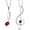 Garnet, January, variant on Gem Stone King 925 Sterling Silver Black Onyx Treble Clef and Eighth Note 2 Pcs Music Pendant Necklace Jewelry Set for Women By Keren Hanan (0.85 Cttw, December Birthstone, Oval 6X4MM, Round 3MM)