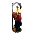 thumbnail image 4 of 10.5" Tall Holy Death Santa Muerte With Scythe And Scales Day of The Dead Decorative Figurine (Rainbow), 4 of 4