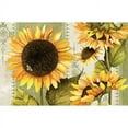 thumbnail image 2 of CounterArt Paper Placemat, Sunflowers in Bloom, 24-Pack, 2 of 3