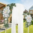 thumbnail image 4 of Decorative Wall Party Table Reception Decor White, 4 of 8